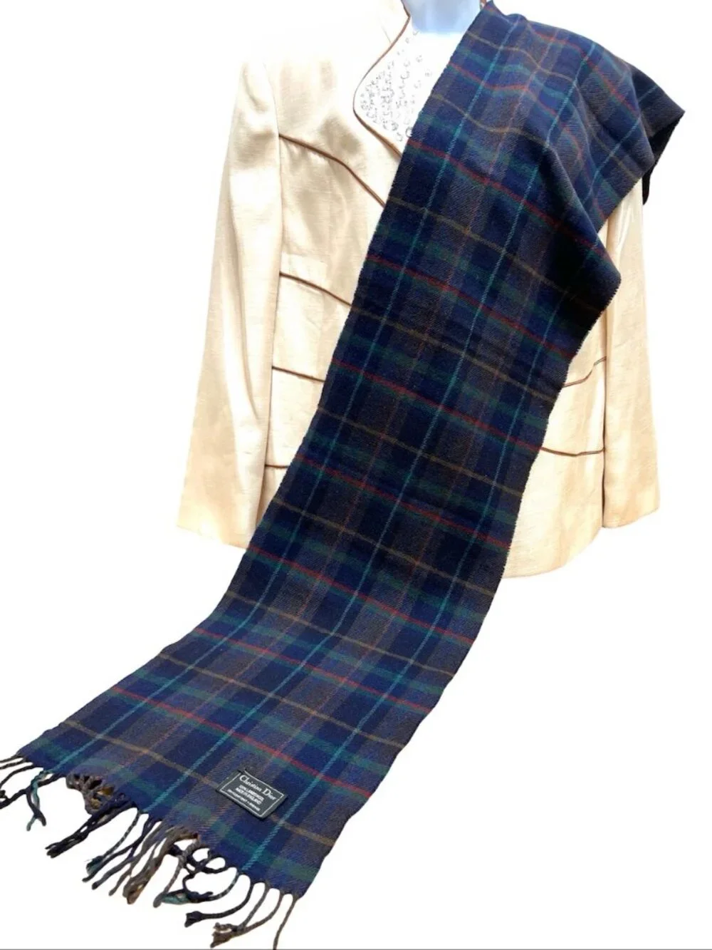 England Made Christian Dior Wool Scaf 60